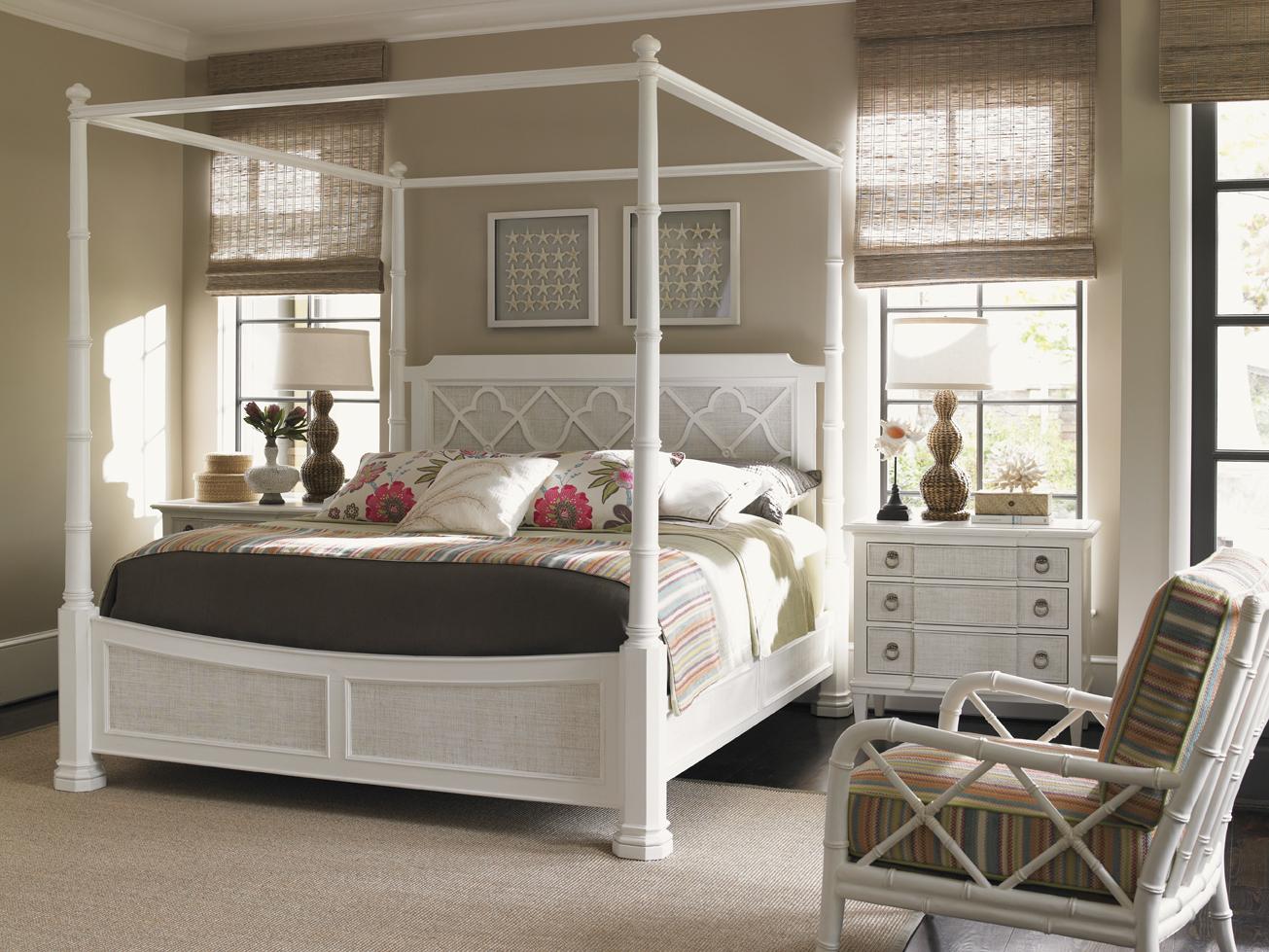 Tommy bahama four poster bed hot sale